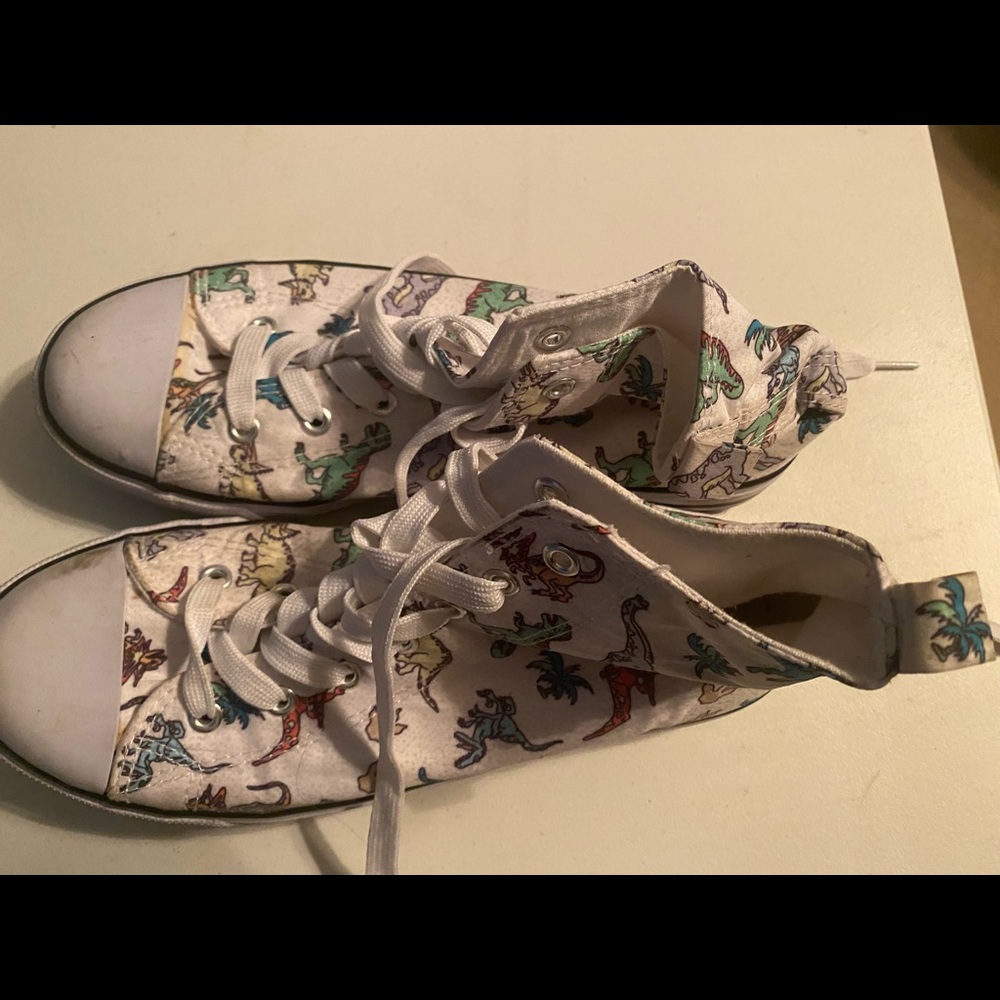 Dinosaur high tops